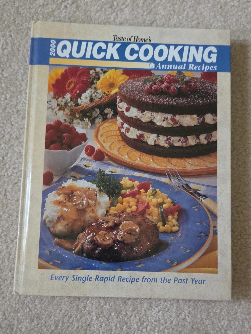Taste of Home Quick Cooking Annual Recipes Cookbook - 2000 - Hardback